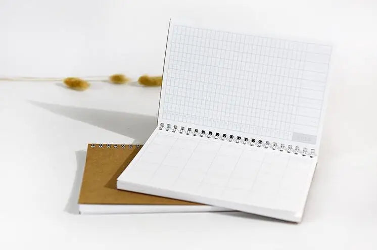 1pcs/lot A5 Business Efficient Working Monthly Planner , A5 Spiral Daily Planner