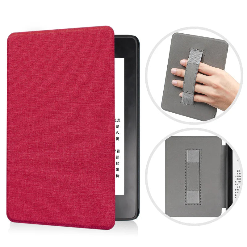 Case for Kindle Paperwhite 11th Generation 6.8 Inch 2021 Signature Edition 11th HandStrap Ebook Auto Wake Sleep M2L3EK M2L4EK