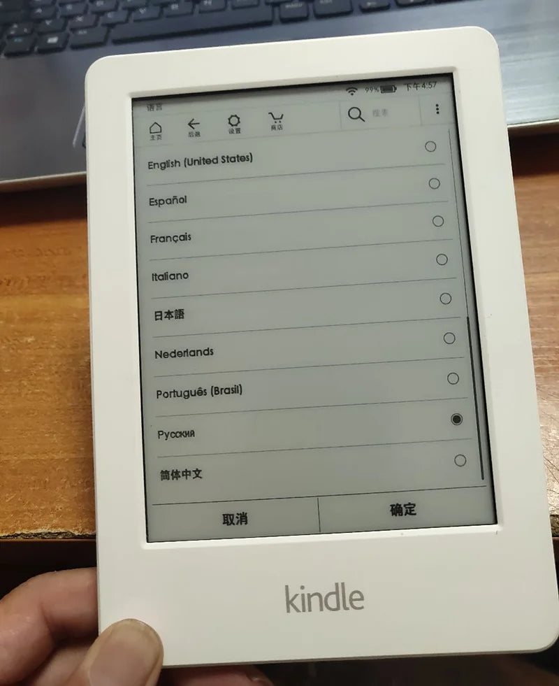 Original E-ink 6 inch Ink Kindle 8th Kindle 6th 7th E-Book Kindle E Book Reader Touch Screen Ebook Without Backlight