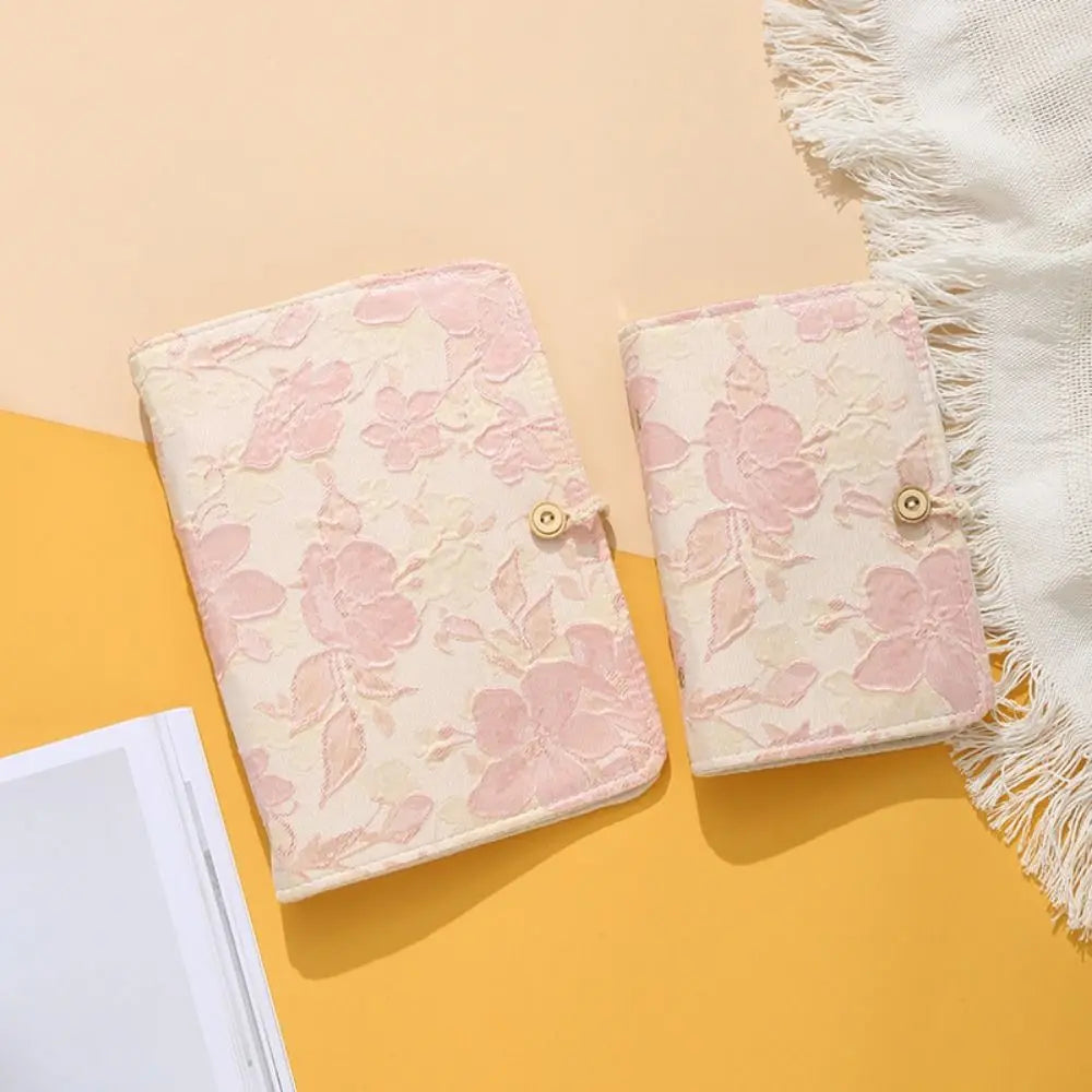 No Inner Page A5/A6 Loose-leaf Book Cover Creative INS Mini Budget Binder Cover Portable DIY Notebook Cover Sketchbook