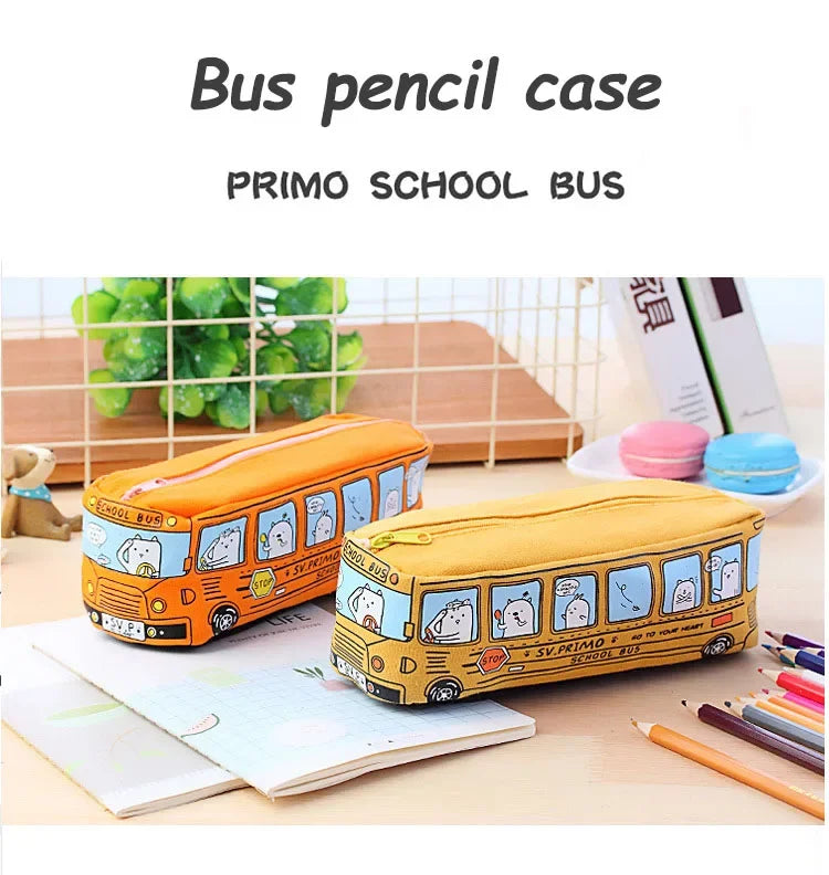 Pencil bag Creative large capacity pencil case cartoon  pencil case student pencil case stationery case school office supplies