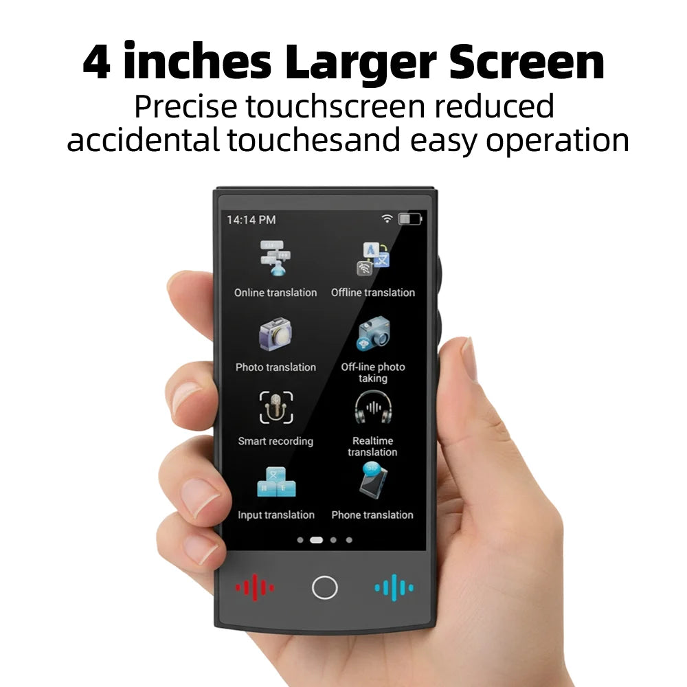 MSAI T26 160 Languages Voice Translator Online Photo 75 Languages Audio Translate 115 Offline Real Time Translation for Travel