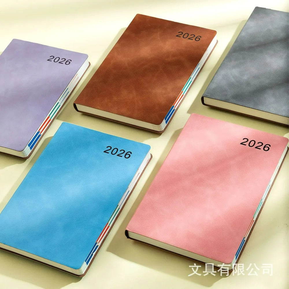 2026 Planner, Self-Discipline Calendar Planner, Weekly & Monthly Planner Layouts, 360-Page Daily Organizer,Portable Planner Book