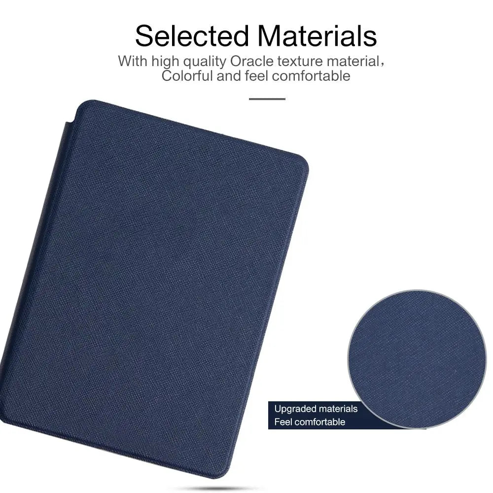 Ultra Slim Smart Case PU Leather Cover 6" eBook Reader Protective Shell For Kindle 8/10th Gen Paperwhite 1/2/3/4