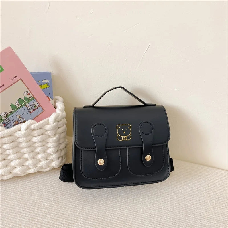 Kids Schoolbag Simple Korean Kindergarten Boys and Girls Baby 3-6 Years College Wind Cute Backpack Hundreds of Kids Shoulder Bag