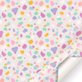 Fold 50*70cm Gift Wrapping Paper Christmas Gift Love Rainbow Gravel Valentine's Day Gift Paper Wrapper Wholesale Paper Craft
