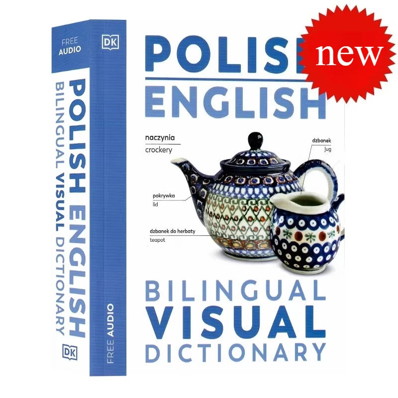 New Dictionary English Chinese Japanese Korean Russian German French Portuguese Global Languages Color Illustrated Dictionary