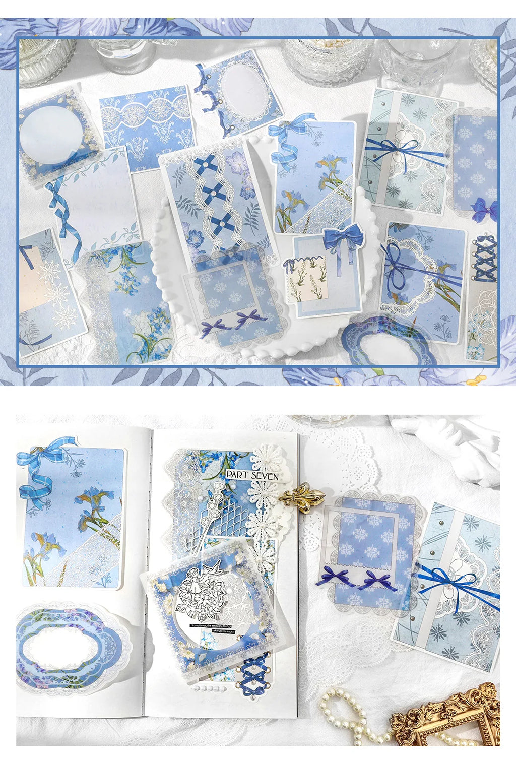 4 styles 30 pcs Vintage material paper Junk Journal DIY Scrapbooking Collage Materials Creative Stationery background paper