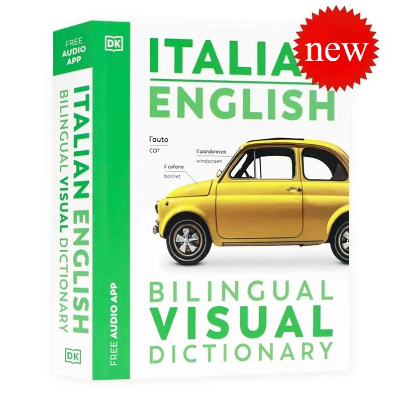 New Dictionary English Chinese Japanese Korean Russian German French Portuguese Global Languages Color Illustrated Dictionary