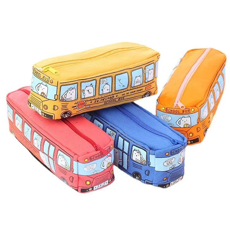 Pencil bag Creative large capacity pencil case cartoon  pencil case student pencil case stationery case school office supplies