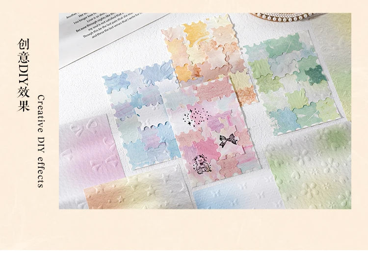 23 Sheets Large Size Aesthetics Stationery School Scrapbooking Supplies Decor Material Papers Background Paper Journal Diary