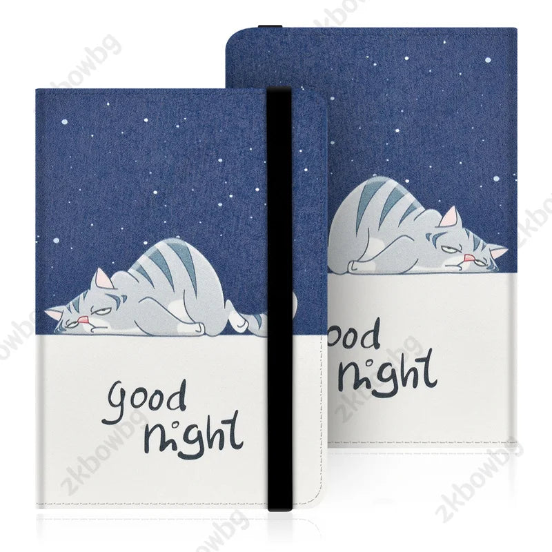 Universal Case for Kindle 4/5 E-book Reader 6" Inch Kindle Touch 2014 (Kindle 7 7th Generation) WP63GW Ebook Case Book Cover