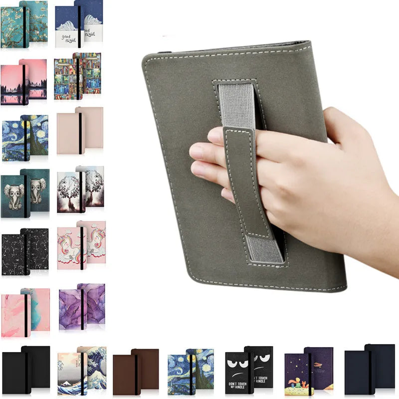 Universal Case for Kindle 4/5 E-book Reader 6" Inch Kindle Touch 2014 (Kindle 7 7th Generation) WP63GW Ebook Case Book Cover
