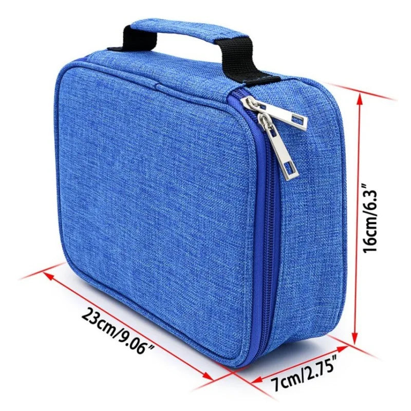 Pencil Case, 72 Slots Multifunctional Large Capacity Pencil Case Pencil Pouch with Zipper Inner Pocket for Small Accessories