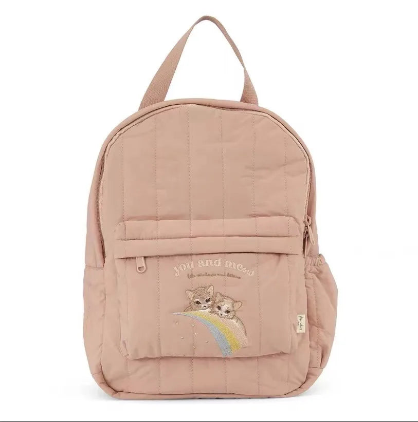 Children's Backpack 2024 New Cartoon Fashion Casual Boy And Girl Backpack Cute Baby Kindergarten Backpack Mother And Baby Bag