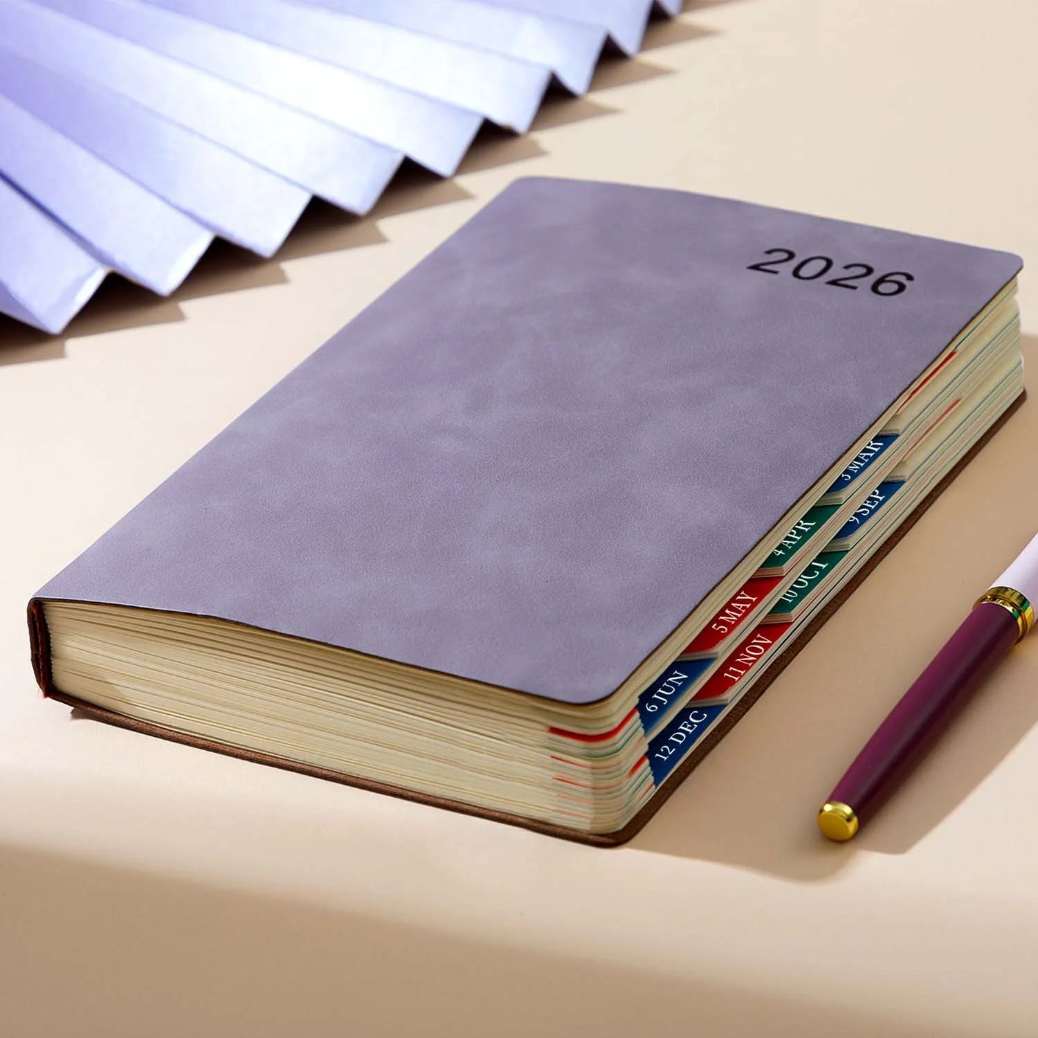 2026 Planner, Self-Discipline Calendar Planner, Weekly & Monthly Planner Layouts, 360-Page Daily Organizer,Portable Planner Book