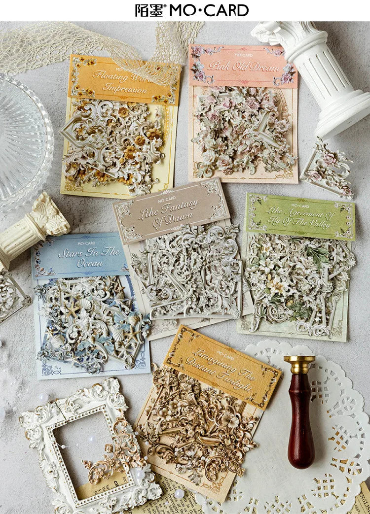 20 Pcs Material Decorative Paper DIY Scrapbooking Collage Stationery Junk Journal Photo Album Decor Paper