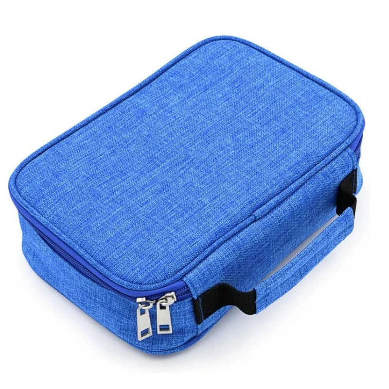 Pencil Case, 72 Slots Multifunctional Large Capacity Pencil Case Pencil Pouch with Zipper Inner Pocket for Small Accessories