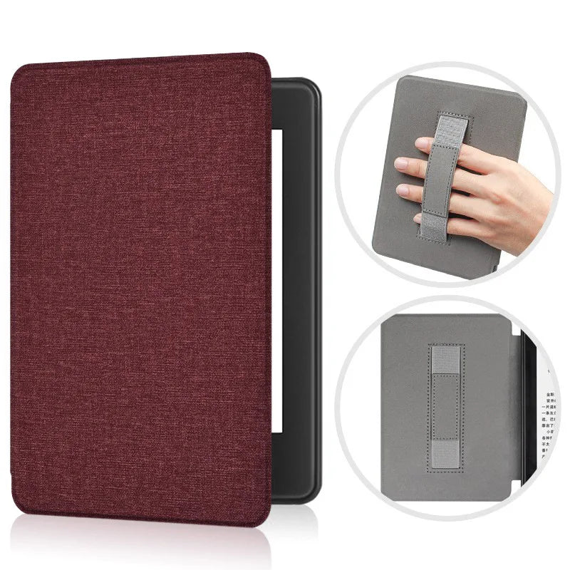 Case for Kindle Paperwhite 11th Generation 6.8 Inch 2021 Signature Edition 11th HandStrap Ebook Auto Wake Sleep M2L3EK M2L4EK