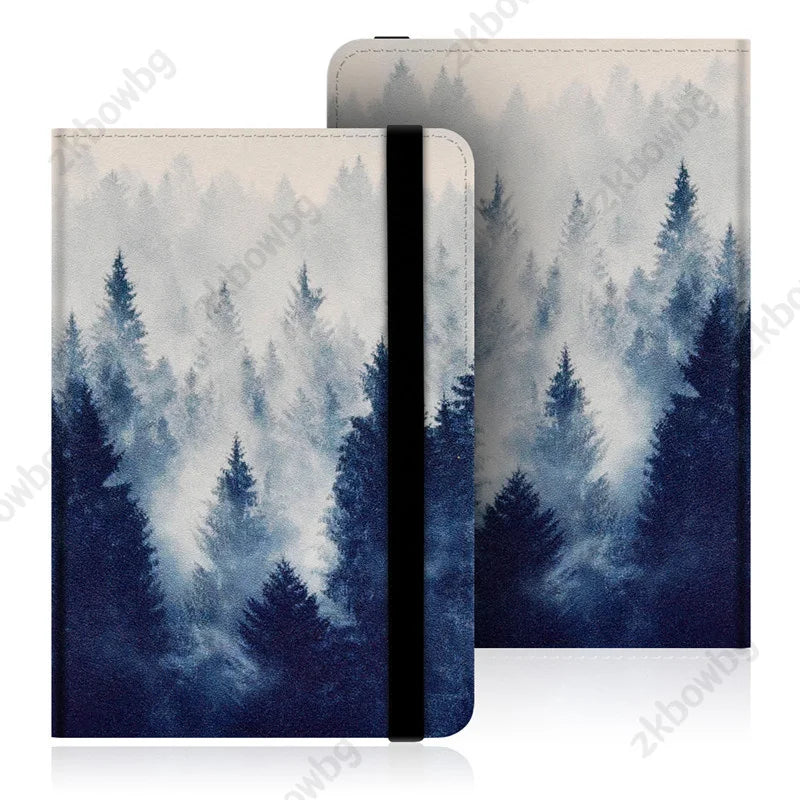 Universal Case for Kindle 4/5 E-book Reader 6" Inch Kindle Touch 2014 (Kindle 7 7th Generation) WP63GW Ebook Case Book Cover