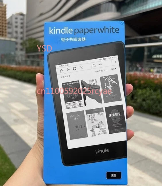 e-books, Kindle Paperwhite 4 reader, as well as the full series of Kindle Paperwhite 3 and Kindle 8 e-books.