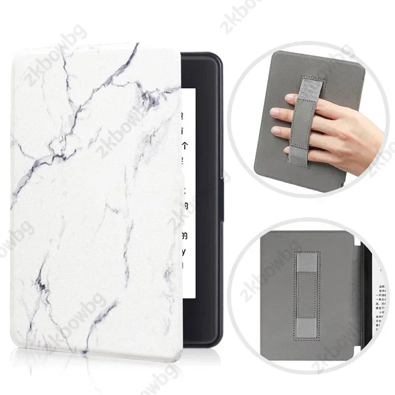 Case for Kindle Paperwhite 11th Generation 6.8 Inch 2021 Signature Edition 11th HandStrap Ebook Auto Wake Sleep M2L3EK M2L4EK