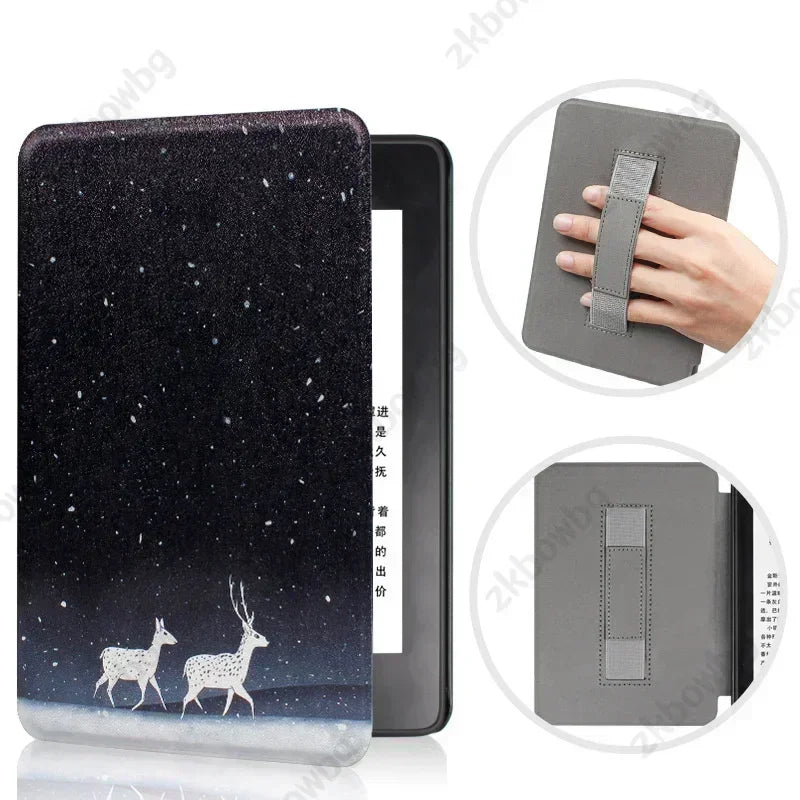 Case for Kindle Paperwhite 11th Generation 6.8 Inch 2021 Signature Edition 11th HandStrap Ebook Auto Wake Sleep M2L3EK M2L4EK