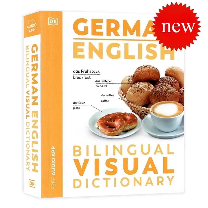 New Dictionary English Chinese Japanese Korean Russian German French Portuguese Global Languages Color Illustrated Dictionary