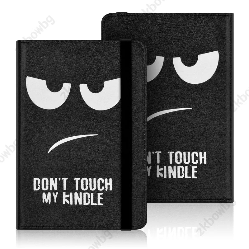 Universal Case for Kindle 4/5 E-book Reader 6" Inch Kindle Touch 2014 (Kindle 7 7th Generation) WP63GW Ebook Case Book Cover
