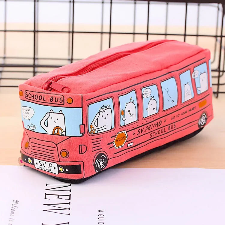 Pencil bag Creative large capacity pencil case cartoon  pencil case student pencil case stationery case school office supplies