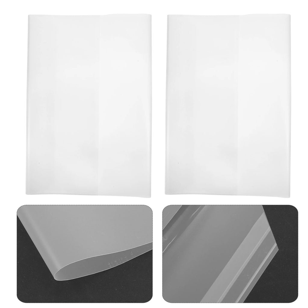 5 Pcs B5 Clear Book Cover Protect 16k Back Covers for Textbooks Waterproof Sleeves
