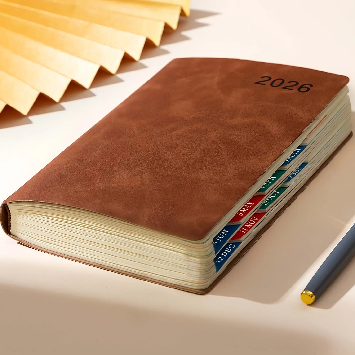 2026 Planner, Self-Discipline Calendar Planner, Weekly & Monthly Planner Layouts, 360-Page Daily Organizer,Portable Planner Book