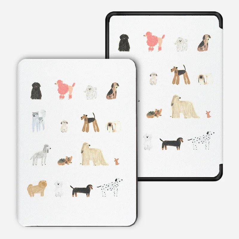For Kindle Paperwhite Case 7/10/11th/12th Gen  For 2024 All-new Kindle 11th 2022 10th Cover Funda Protective Shell Flip E-book
