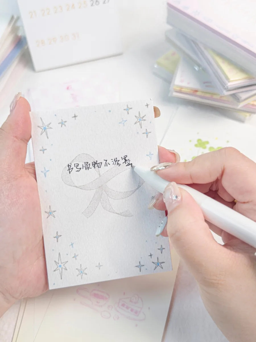 Charming Patterned Stationery Papers - Assorted Designs for Creative Writing & Decoration  Start of school season
