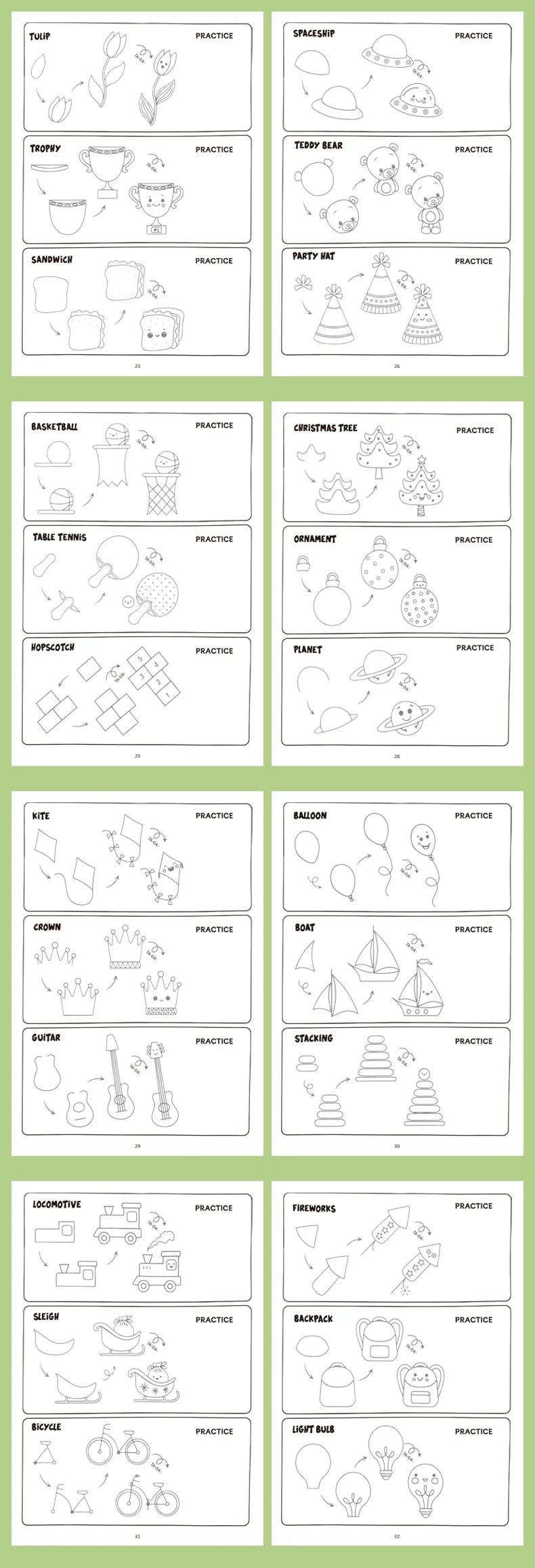 Art Learning Book for Kids - How to Draw Everything with Simple Steps, Boost Creativity & Drawing Skills