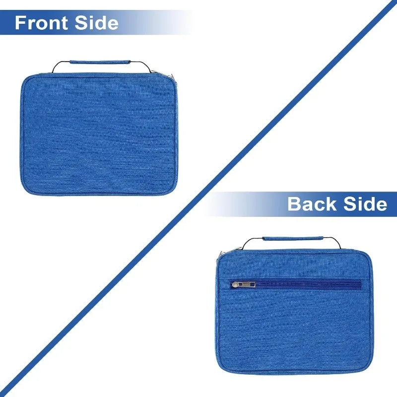 Large Pencil Case Organizer Colored Pencil Pouch Art Portable Stationery Case Pen Bag for School Office Travel