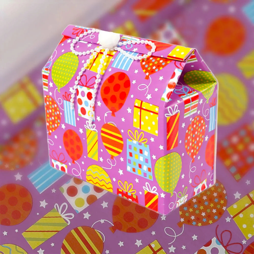 16in x 118in Wrapping Paper DIY For Wrapped Christmas Birthday Present Moving Decorative Gift Black White Packing Craft Material