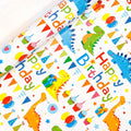 16in x 118in Wrapping Paper DIY For Wrapped Christmas Birthday Present Moving Decorative Gift Black White Packing Craft Material