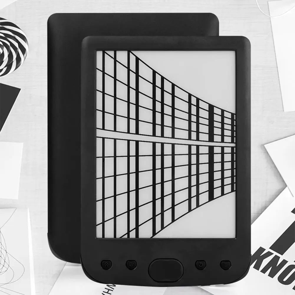 Original E-Book Reader, 6-In Glare-Free Clear Display E-Ink Screen, With 8GB Built-in Storage & Supports TF Card, Mini E-Reader