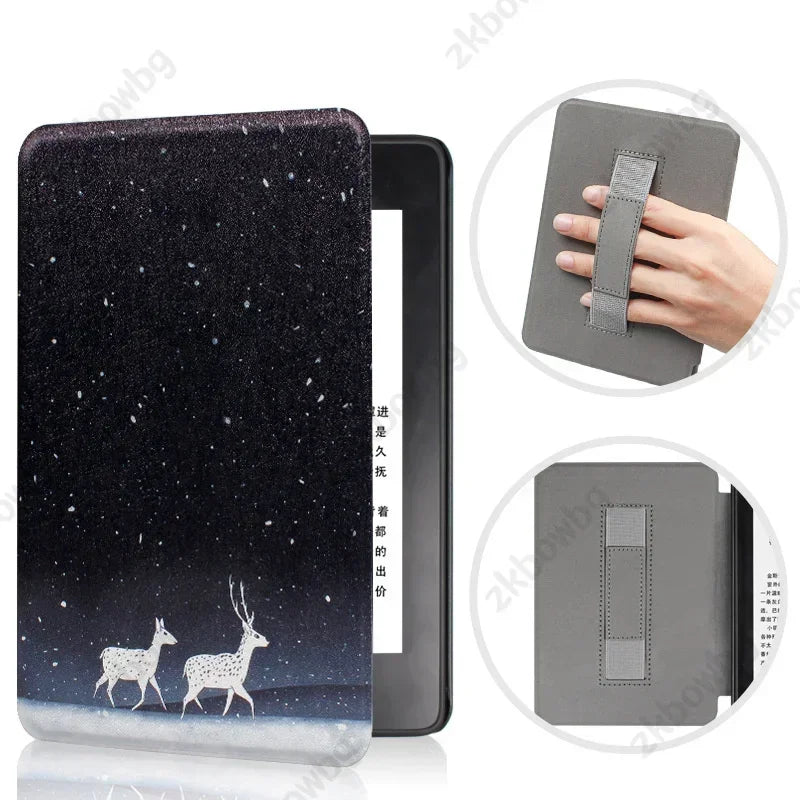Case for Kindle Paperwhite 11th Generation 6.8 Inch 2021 Signature Edition 11th HandStrap Ebook Auto Wake Sleep M2L3EK M2L4EK