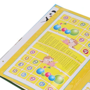 Portuguese English Sound Book Interactive Sound Book with Alphabet Numbers Animals and More for Bilingual Children Learning
