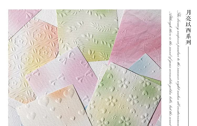 23 Sheets Large Size Aesthetics Stationery School Scrapbooking Supplies Decor Material Papers Background Paper Journal Diary