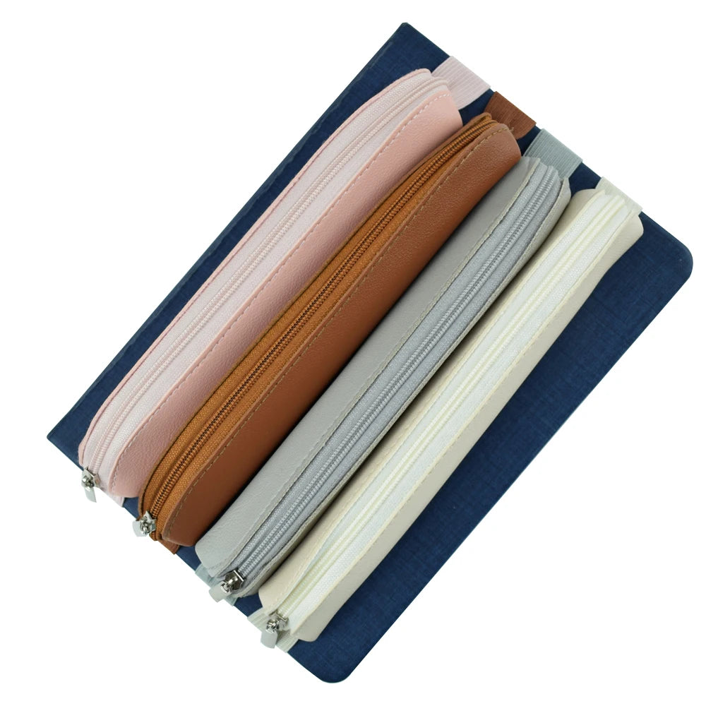 Pencilcase for Notebook, Pen Holder with Elastic Strap | Attachment for Books, Journals, Planners