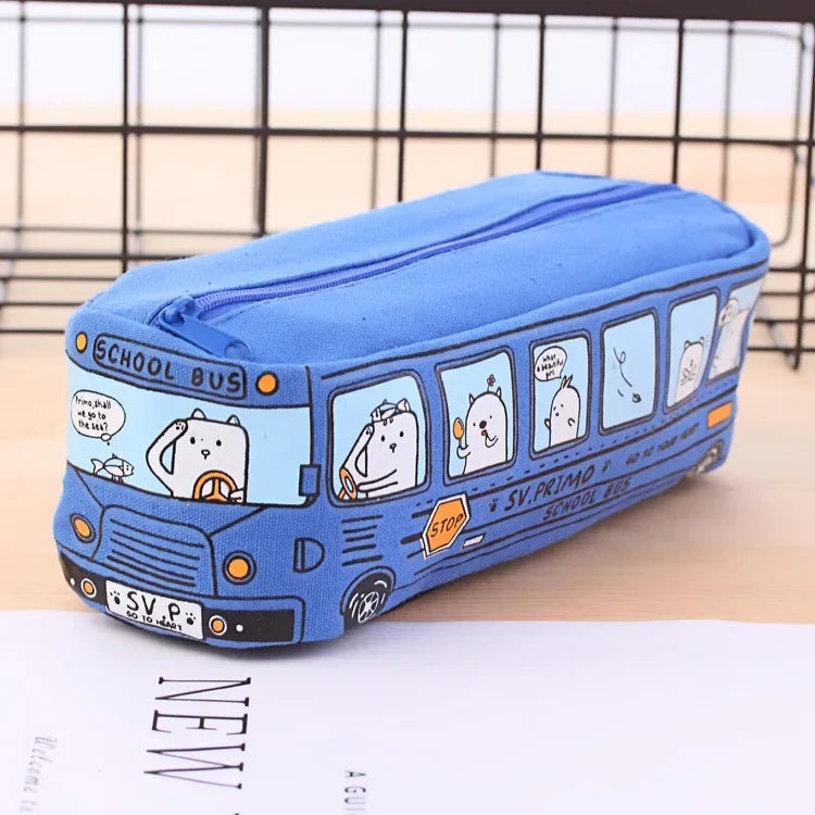 Pencil bag Creative large capacity pencil case cartoon  pencil case student pencil case stationery case school office supplies