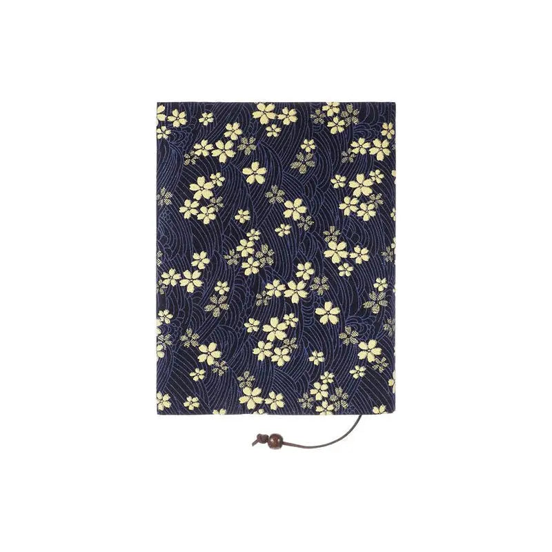 Adjustable Book Cover Floral Printing Book Paperback Protective Cover Fabric Handmade Hand Account Book Textbook Decor