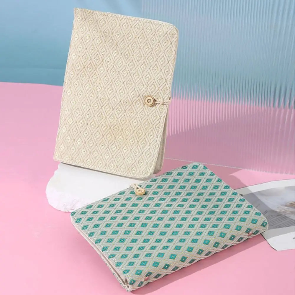 No Inner Page A5/A6 Loose-leaf Book Cover Creative INS Mini Budget Binder Cover Portable DIY Notebook Cover Sketchbook