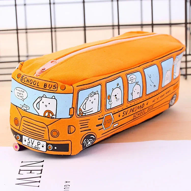 Pencil bag Creative large capacity pencil case cartoon  pencil case student pencil case stationery case school office supplies