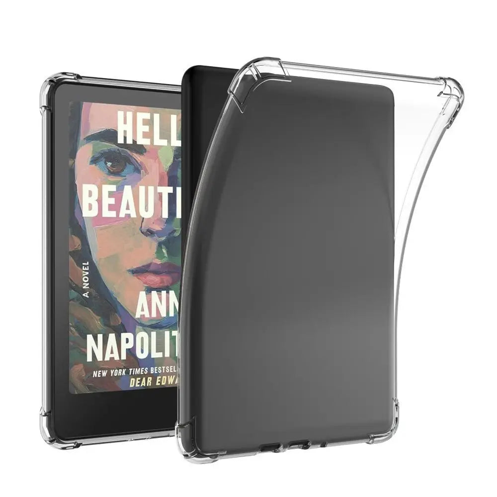 Paperwhite 12th Generation 7 Inch Transparent Case for Kindle Four Corner Airbag Anti Drop Soft TPU Cover for Kindle Paper White