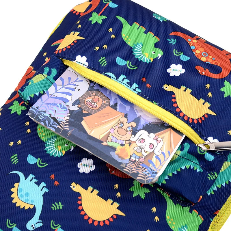 Kids Cartoon Backpack Preschool Kindergarten Bookbag Toddler School Bag for Boys Girls Dinosaurs, Large Capacity, Lightweight