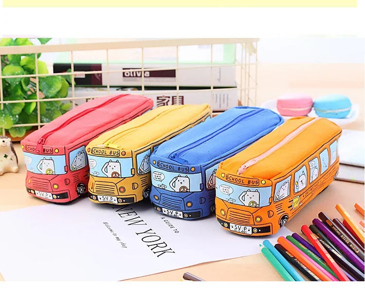 Pencil bag Creative large capacity pencil case cartoon  pencil case student pencil case stationery case school office supplies